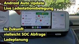 Andoid Auto Update Googlemaps E Auto Optionen Live Status Ladesäule Musway Update