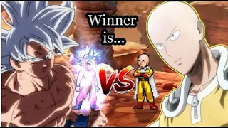 Goku (All Forms) VS Saitama