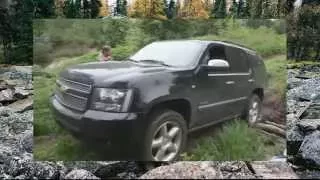 #143. Chevrolet Tahoe против Land Rover Discovery на переезде
