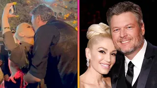 Gwen Stefani SURPRISES Blake Shelton at EPIC Voice Wrap Party (Exclusive)