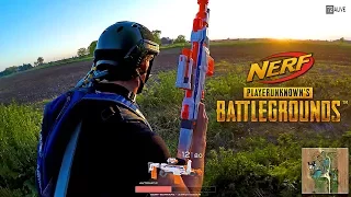 Nerf meets PlayerUnknown's Battlegrounds! (PUBG in real life)