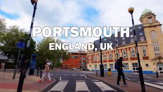Portsmouth, England, UK - Driving Tour 4K