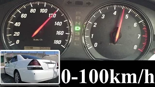 【0-100km/h 加速】 マークⅡ 1G-FE　直列6気筒　2000cc　4AT