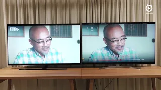 Samsung 65Q9F QLED TV vs LG 65SK8500 Super UHD TV - NETFLIX（武士美食家）【Mobile01】