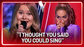 19-Year-Old overcomes her insecurities and WOWS the Coaches on The Voice | Journey #232