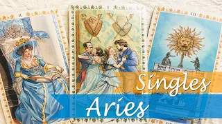 ARIES SINGLES - DON’T LET THEM WASTE YOUR TIME. A NEW PERSON IS WAITING ON THE SIDE LINES.