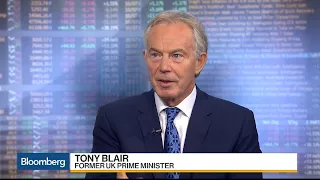 Tony Blair Sees Hard-Left Government Risk in Brexit