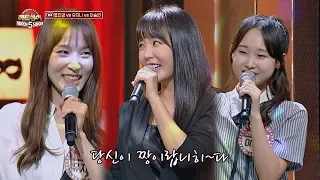 [홍진영 4R] 갓데리 홍진영(Hong Jin-young)의 데뷔곡 '사랑의 배터리'♬ 히든싱어5(hidden singer5) 7회