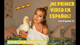 ¡Mi primer video en ESPAÑOL! | My first video in SPANISH! (subtitles)