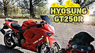 TEST DRIVE HYOSUNG GT250 R | ИДЕАЛЬНЫЙ СПОРТБАЙК | Почти DUCATI, Зачем Платить Больше?