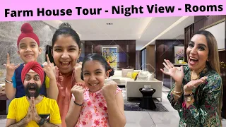 Farm House Tour - Night View - Rooms - Final Part | Ramneek Singh 1313 | RS 1313 VLOGS