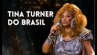 Cover de Tina Turner emociona jurados e auditório | FAUSTÃO NA BAND