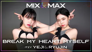 [Mirrored] Team A : Break My Heart Myself (ITZY YEJI & RYUJIN) | Dance Cover | 커버댄스 | 거울모드