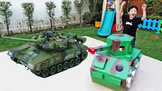 Yejun Make Tank Toy - Playground Activity for Children