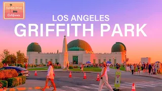 Griffith Observatory to Angels Point - Driving at Sunset - Los Angeles California I HDR 60fps