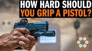 How Hard Should You Grip A Pistol with Rossen Hristov from Tactical Performance Center
