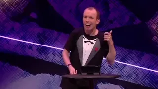 The HILARIOUS Comedian LOST VOICE GUY performs LIVE at the hottest show: Royal variety performance.