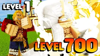 UPEI DO LEVEL 1 AO 700 NO BLOX FRUITS EM 7 HORAS, EM APENAS UM VÍDEO!