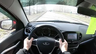 2018 LADA VESTA SW CROSS POV TEST DRIVE