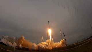 CLOSE UP PAD CAMERA! SpaceX Falcon 9 TurkmenAlem52E/MonacoSat Launch