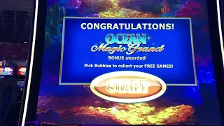 Ocean Magic Grand Max Bet Bonus Time!