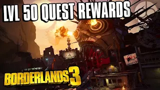 BORDERLANDS 3: HOW TO GET LEVEL 50 QUEST REWARDS!