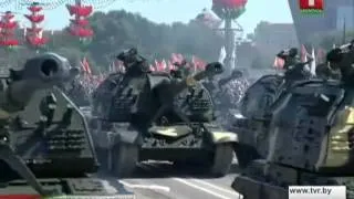 3 июля 2013 Военный парад и спортивно молодежное шествие, посвященные Дню Независимости Беларусь