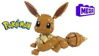 Building MEGA Pokemon Jumbo Eevee - LEGO Pokemon Speed Build