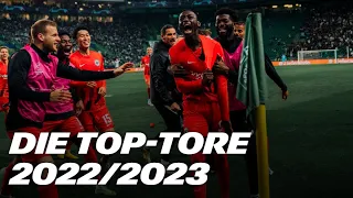 Kolo Muani, Buta & Co. I Die Top-10-Tore der Saison 2022/2023