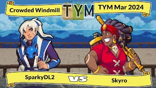TYM March - SparkyDL2 (Ryota) vs Skyro (Nadia) - Crowded Windmill