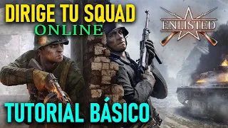 🎖️ DIRIGE TU SQUAD ONLINE - Tutorial básico Enlisted, el FPS de la WW2