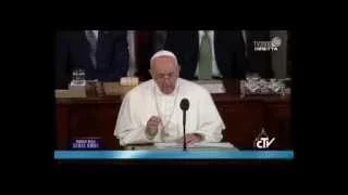 Discorso papa Francesco al Congresso USA - Abolizione pena di morte