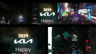 New Year's Eve 2024 Ball Drop & Relighting (Synced Multicam)