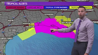 Hurricane Delta expected to strengthen again on path to Louisiana coast