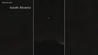 Strange lights appear in night sky over Tucson