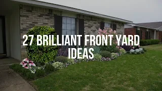 🔴 27 Brilliant FRONT YARD IDEAS