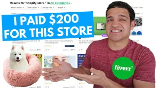 I PAID $200 FOR A SHOPIFY STORE ON FIVERR | LOOK AT WHAT I GOT: Shopify Dropshipping 2020 Tutorial