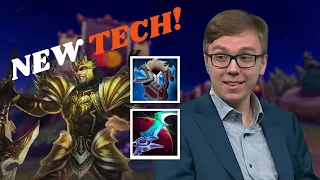 BAUS NEW JARVAN 4 TECH! WILL IT WORK? 💀💀💀#lol #jarvan  #thebausffs