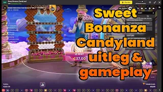 Sweet Bonanza Candyland Gameplay! Speluitleg, Tips & Meer!