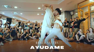 Romeo Santos - Ayúdame💔 | LUIS Y ANDREA bachata | 📍Madrid Zouk Bachata Congress 2022