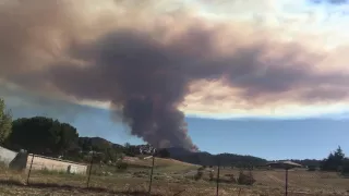 Loma Prieta fire Time Lapse