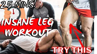 25 MINUTE MASS BUILDING LEG WORKOUT | REGAN GRIMES