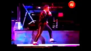 Michael Jackson Billie Jean HiSTORY Tour in tunisia (moonwalk)
