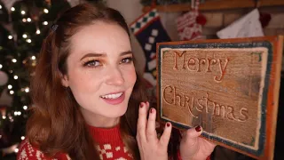 ASMR Christmas Decoration Shop (Over-explaining trigger, Whispering)