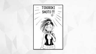 Shouto Todoroki x  Momo Yaoyorozu mini doujinshi - Marks (TodoMomo)