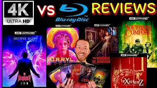 NEW & UPCOMING Movies 4K UHD vs Blu Ray Comparison Reviews Southern Comfort, EXISTENZ Prophecy DARYL