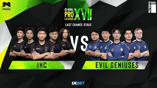 IHC vs EG - ESL Pro League Season 17 - MN cast