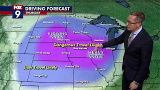 Minnesota weather: Snowstorm to create dangerous travel conditions across the Midwest this week