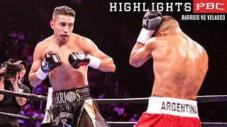 Mario Barrios stops Velasco with shot to the liver in RD2 | The Road to #CaneloCharlo