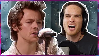 vocal analysis of harry styles singing falling